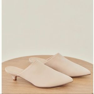 Jenni Kayne Kitten Heel Mules